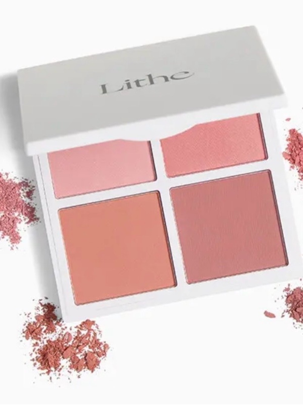 Lithe Four-Shade Blush Palette — Pink & Peach Tones